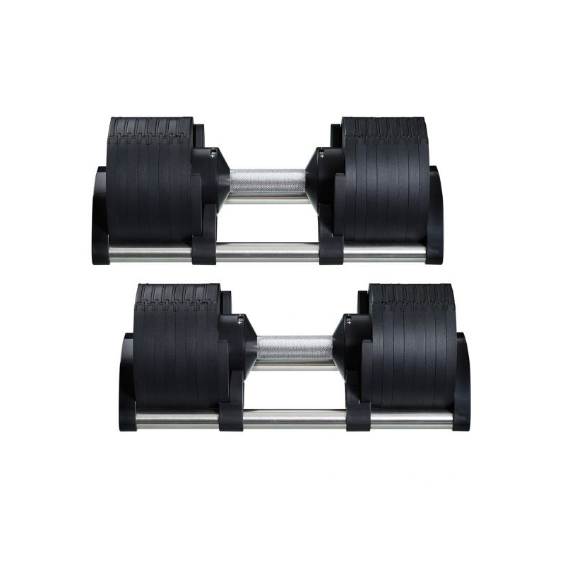 Wholesale Gym 32kg Adjustable Dumbbell Set Gym Dumbbell Set Weightlifting Fitness Barbell set