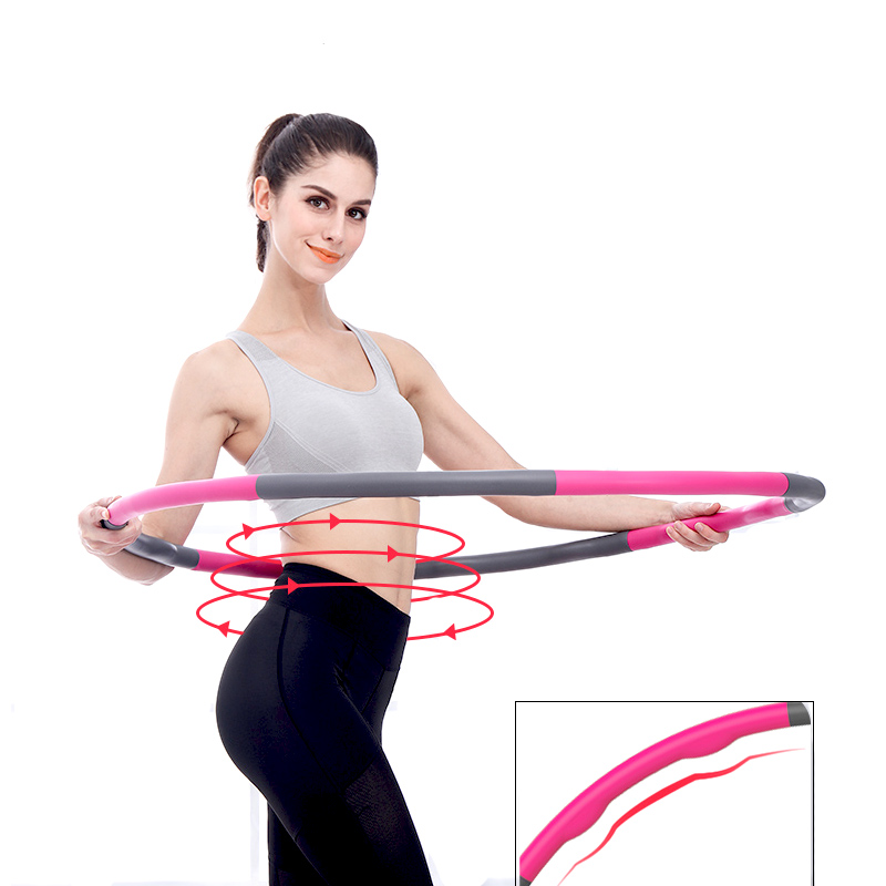 Wholesale Fitness Weighted Fat Burning Hula Hoop