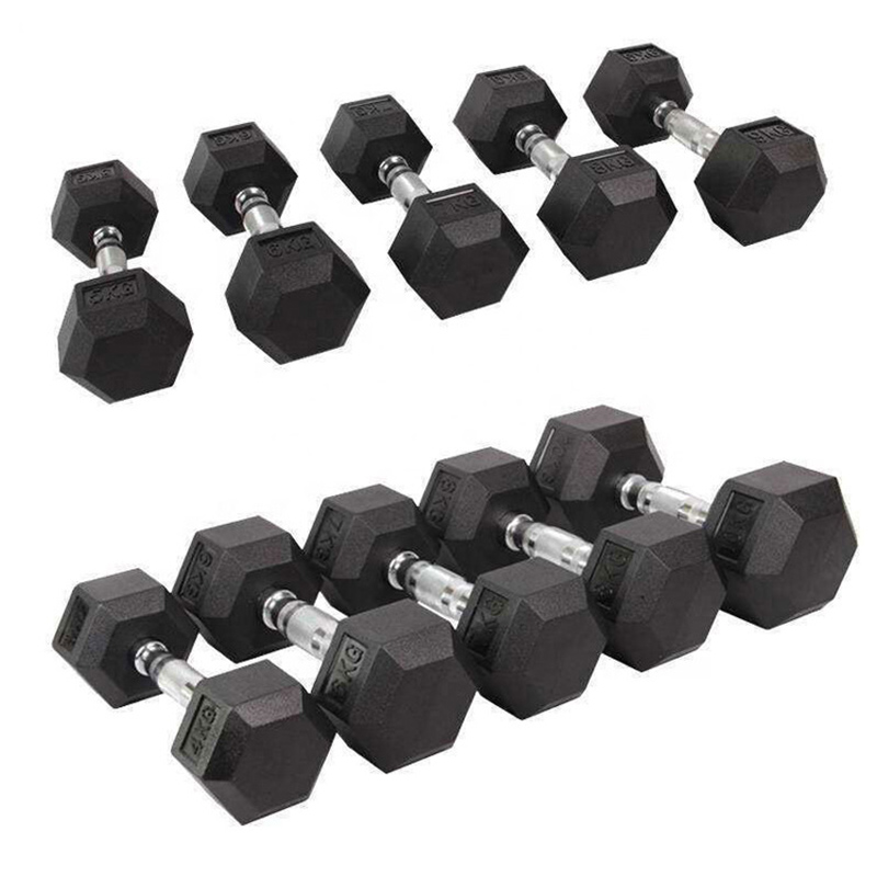Dumbbell 30KGS Cast Iron Hex Dumbbell 25KGS 30KGS With Rich Stock For Weight Lifting