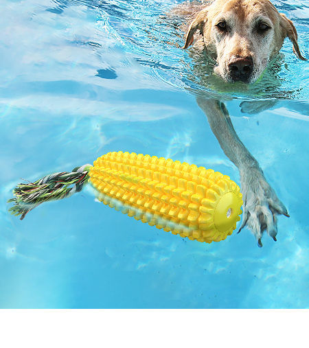 Pet Dog Chew Toy Corn-shaped Squeaky Dog Toy 2022 Hotsale For Aggressive Chewers